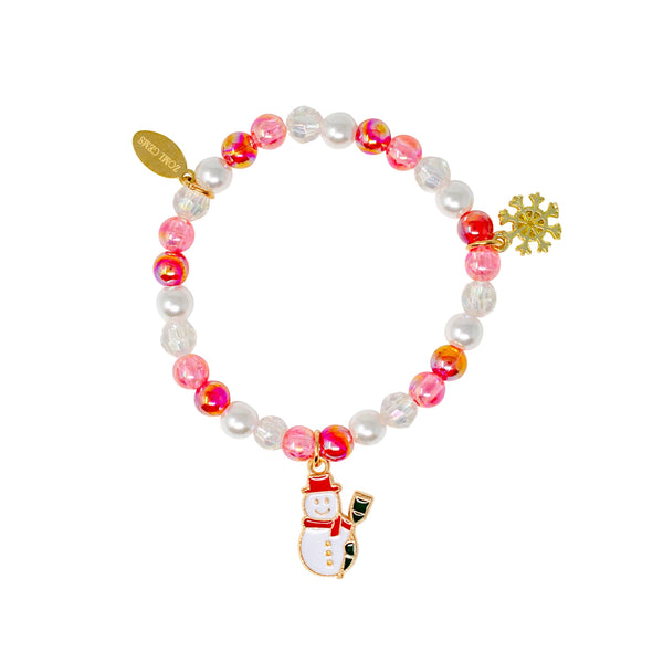 Christmas Holiday Stretchy Bracelets, assorted