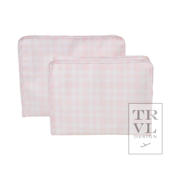 Roadie Large | Pimlico Plaid Pink