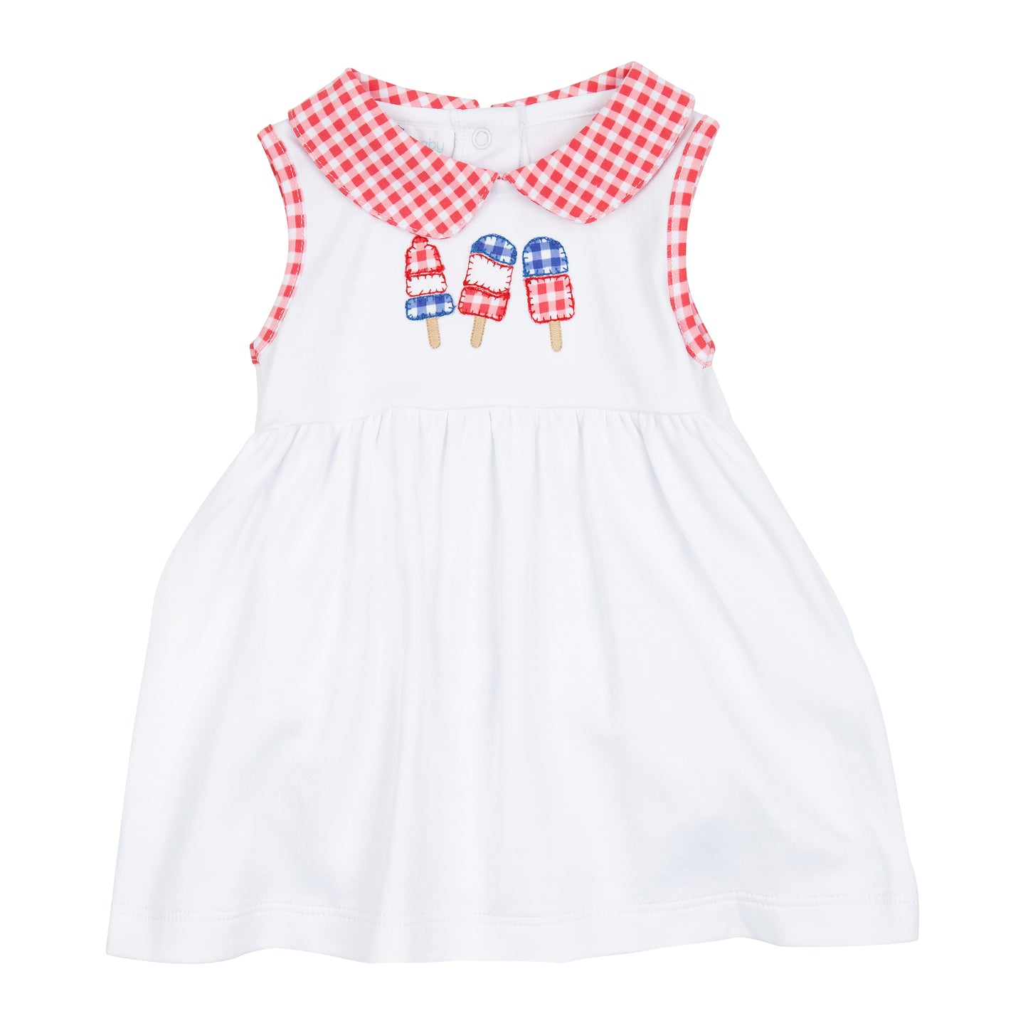 Red, White, and Yum Collared Dress Set