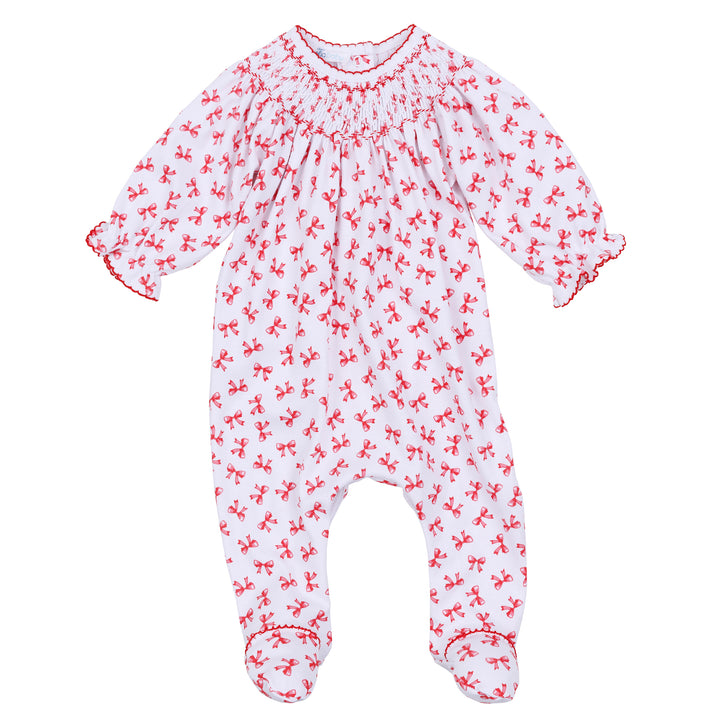 Scarlett Bows Bishop Footie