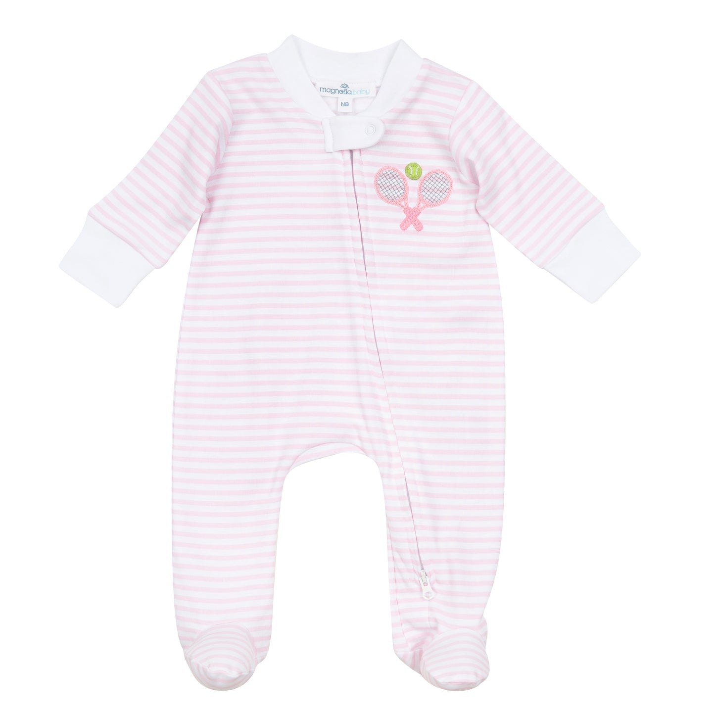 Courtside Cuties Applique Zipper Bubble | Pink