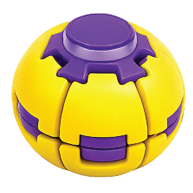 Power Spin Squeeze Fidget Ball | Assorted