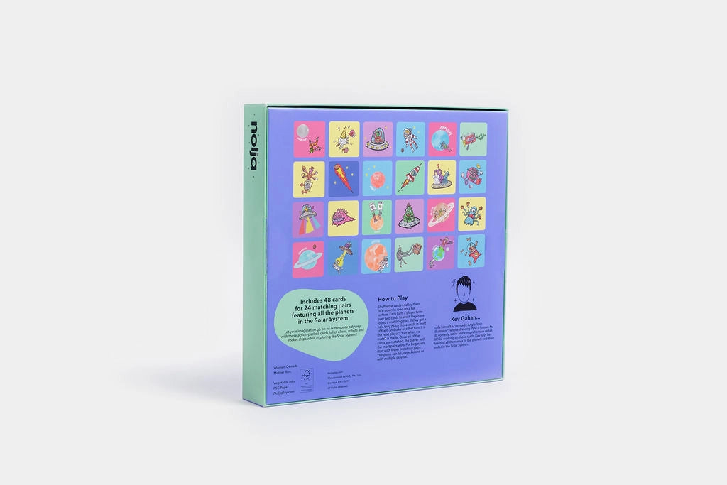 Nolja Spaced Out! Memory Matching Game