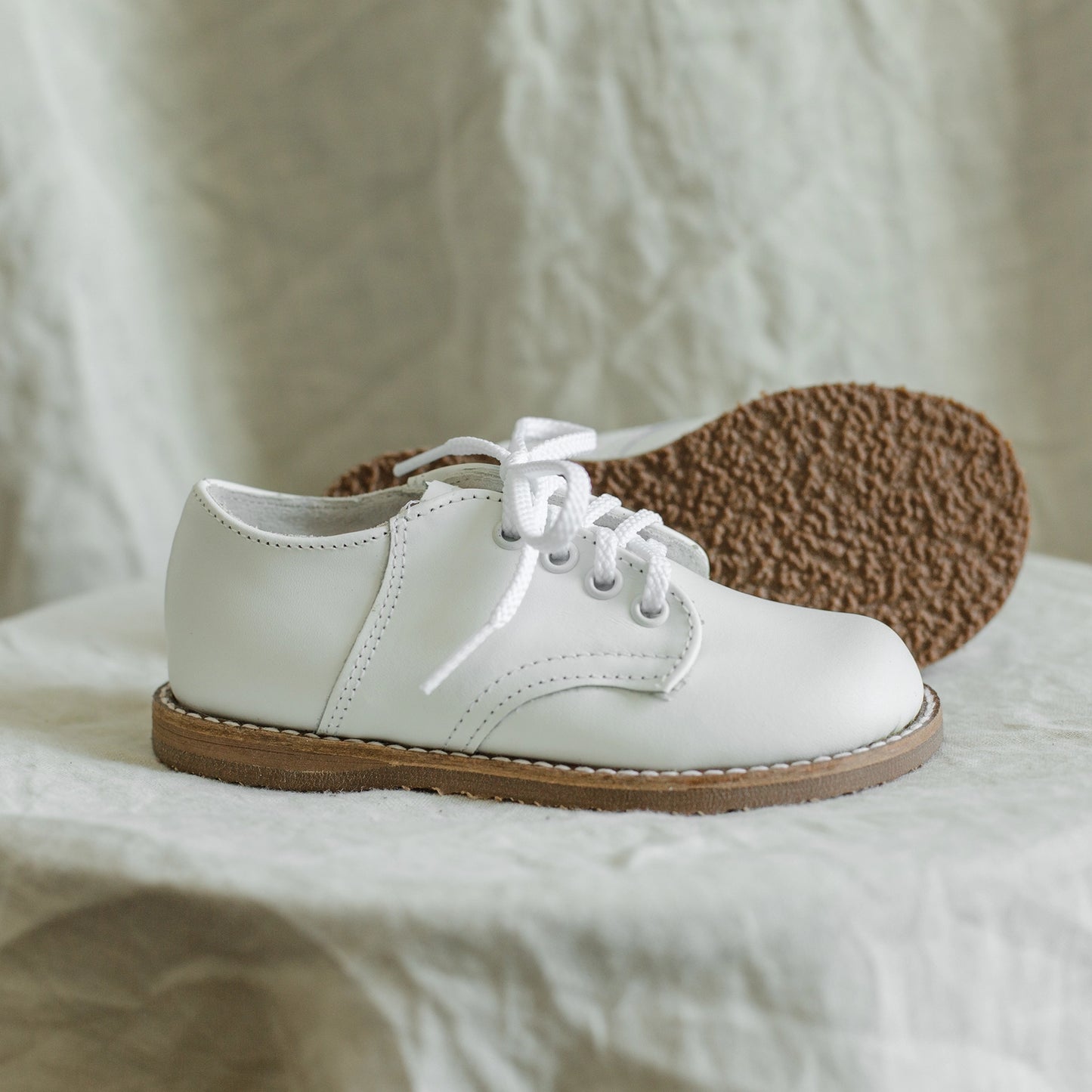 Albert Saddle | White/White