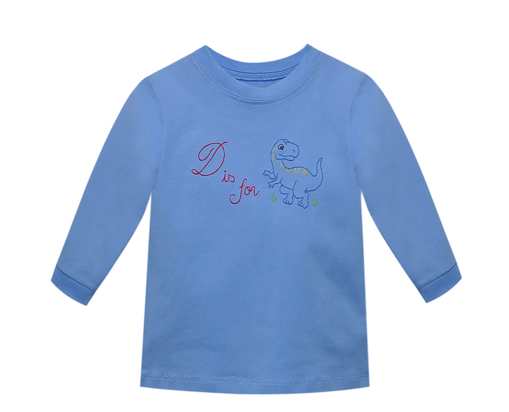 Blue Houston Shirt | Dinosaur