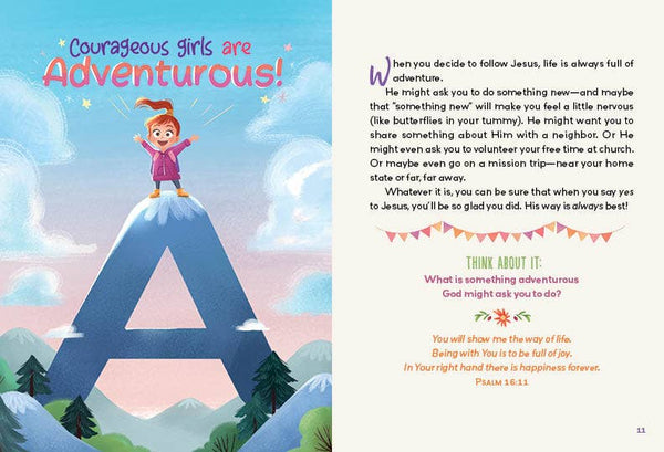 A to Z Devotions for Courageous Girls