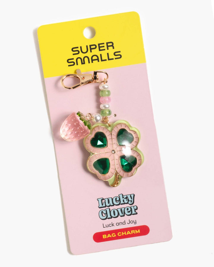 Lucky Clover Bag Charm