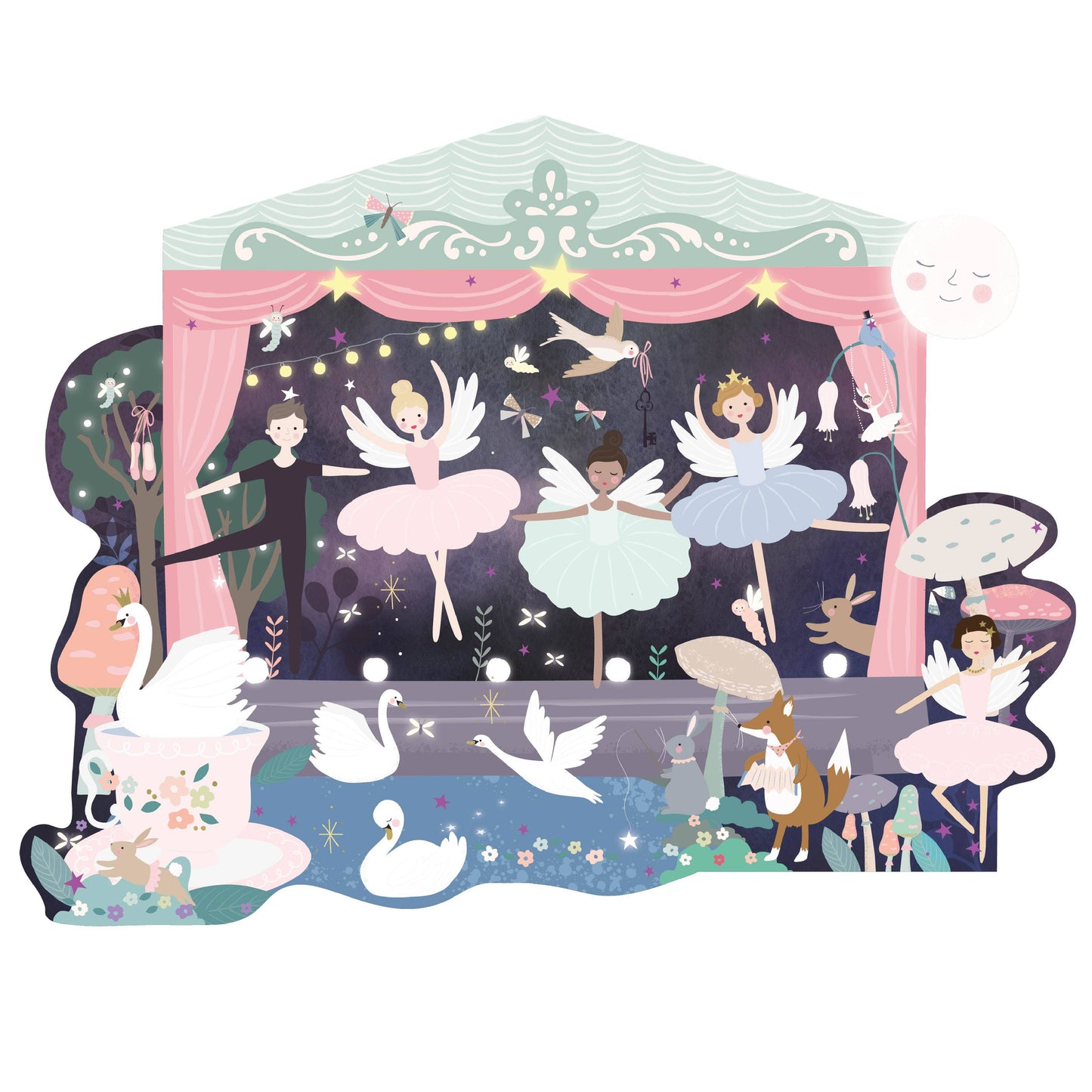 80pc "Theatre" Shaped Jigsaw | Enchanted