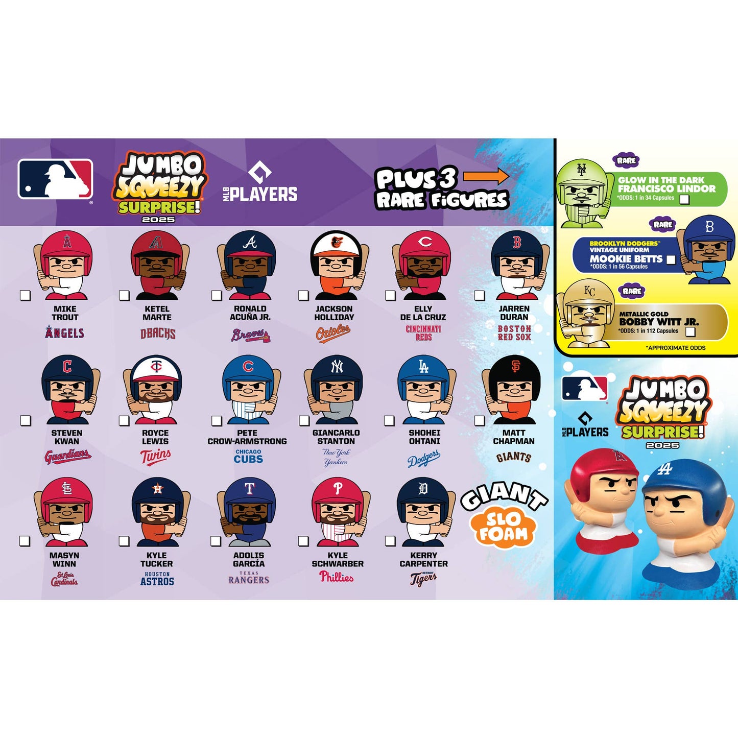 MLB Jumbo Squeezy 2025