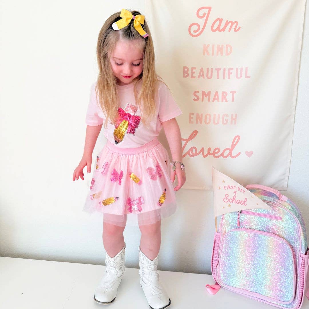 Back to School Cutie Sequin Tutu
