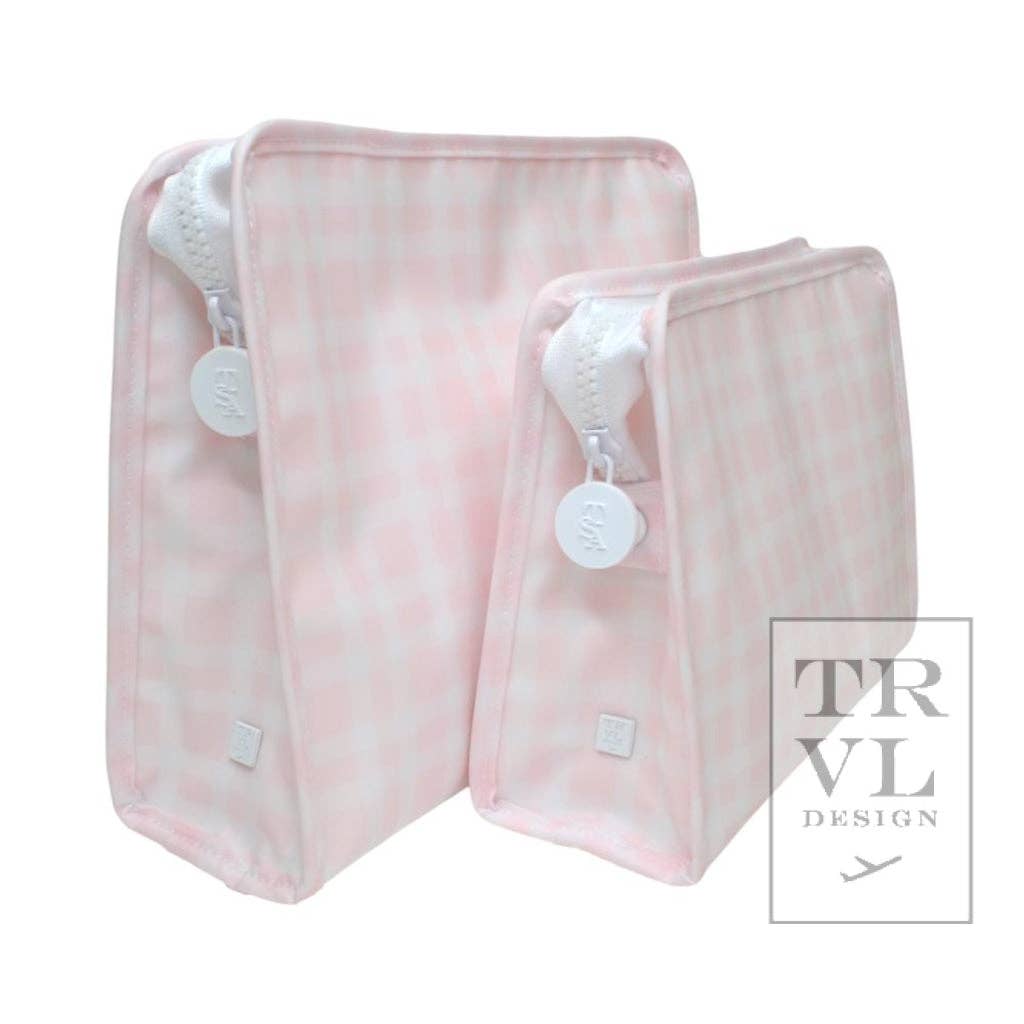 Roadie Medium | Pimlico Plaid Pink