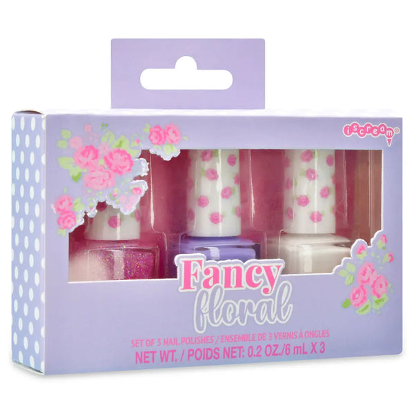 Fancy Floral Nail Polish Set