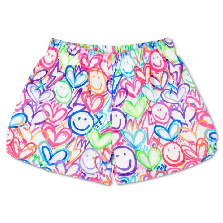 Lightning Love Plush Shorts