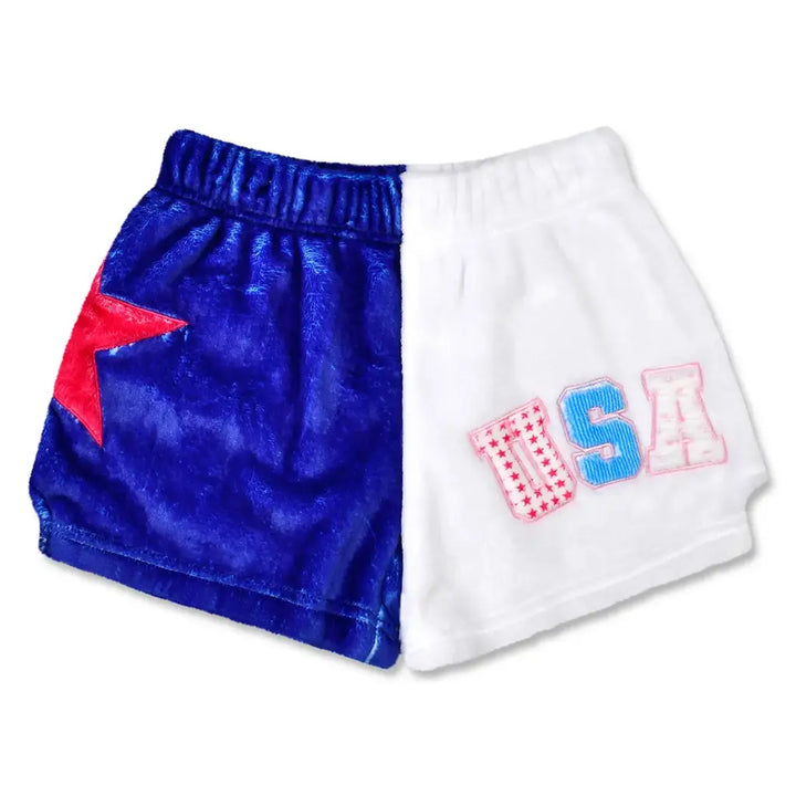 USA Party Plush Shorts