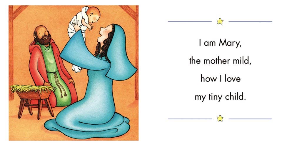 Christmas in the Manger | Padded Board Book