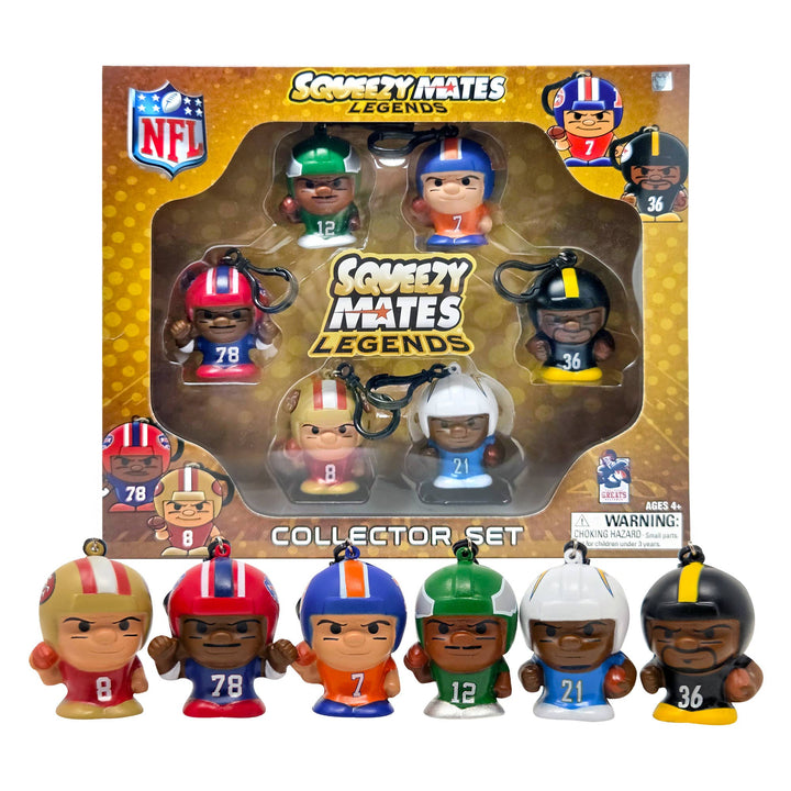 NFL SqueezyMates Legends 6-Figure Set 2026