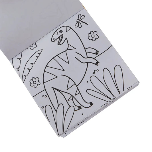 Carry Along Coloring Book & Crayons | Dinoland