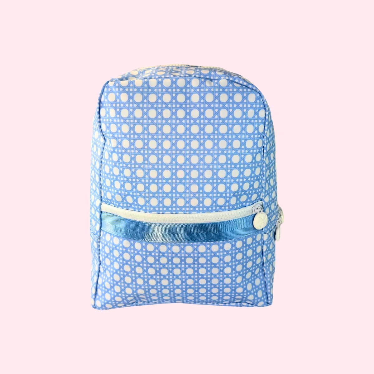Glossy Small Backpack | Baby Blue Bungalow
