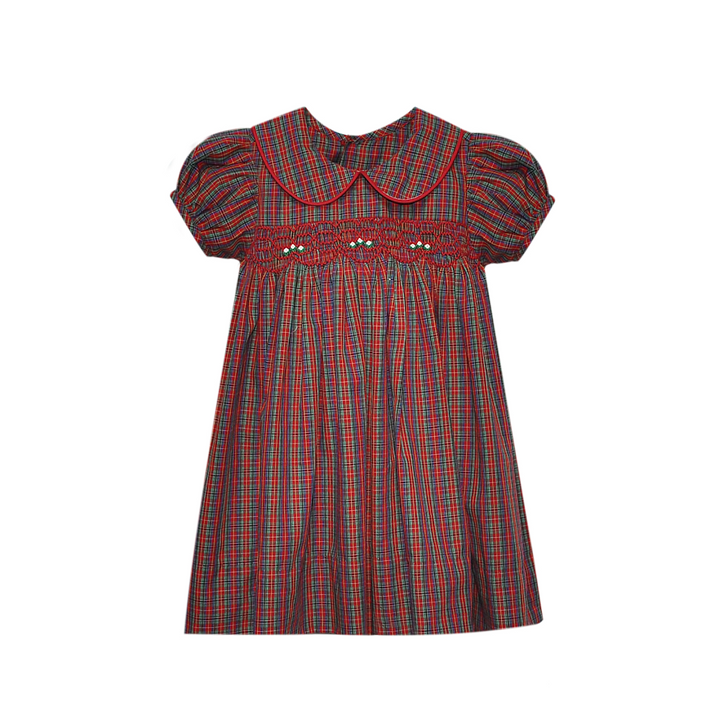 Red Plaid Juliette Dress