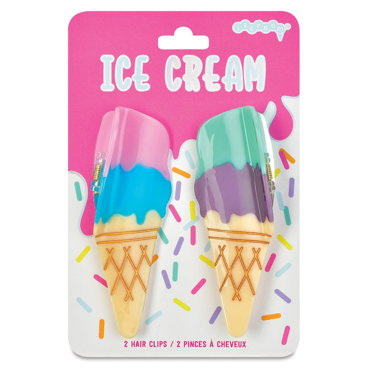 Ice Cream Hair Clips