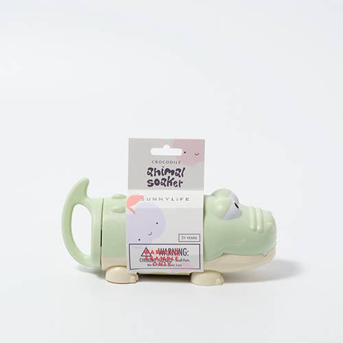 Water Squirters Crocodile | Pastel Green