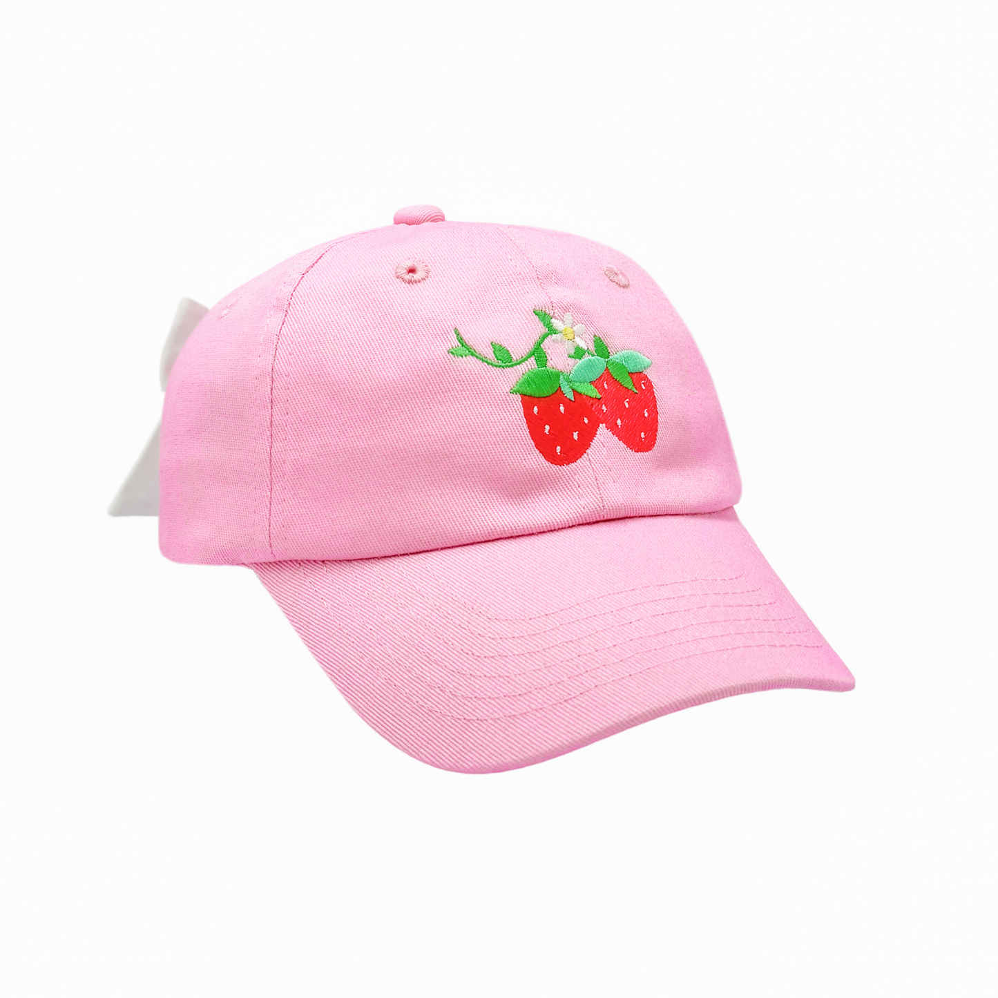 Strawberry Fields Bow Baseball Hat | Youth