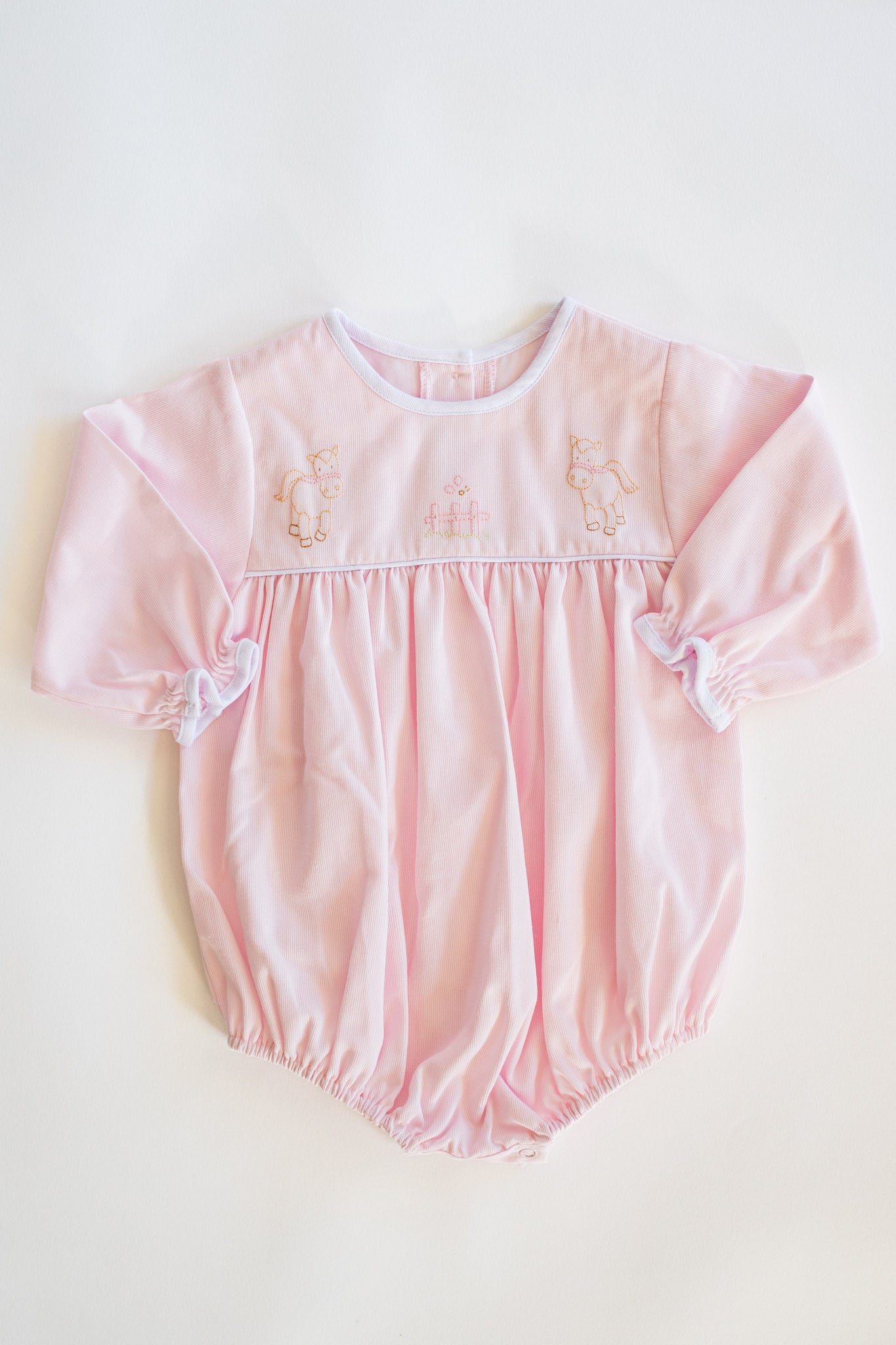 Pique Bubble| Farm Horse, Pink