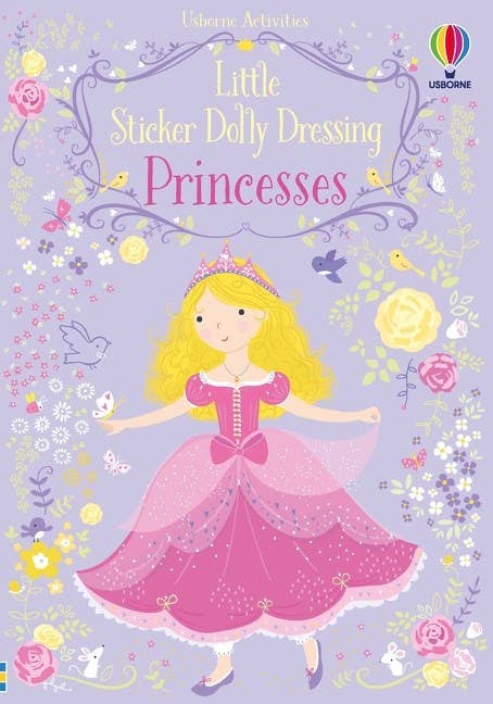 Little Sticker Dolly Dressing Princess | Usborne