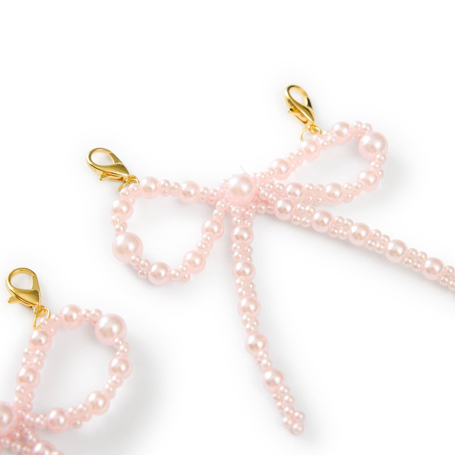 BETTER WITH A BOW SHOE CLIP SET - Pink