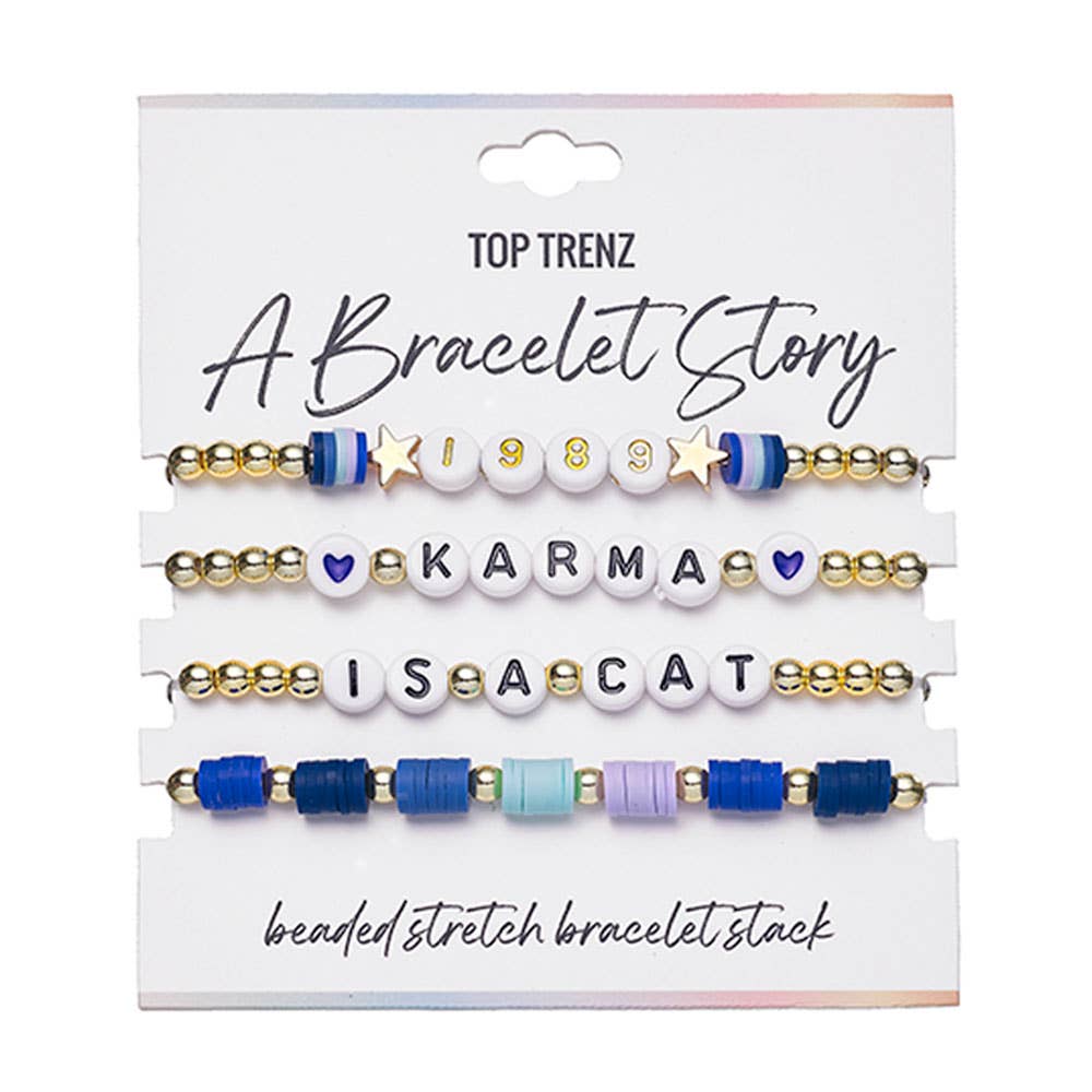 Eras Edition Beaded Stretch Bracelets Set | Assorted
