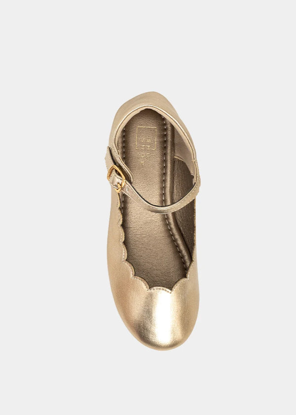 Agatha Mini Mary Jane | Light Gold