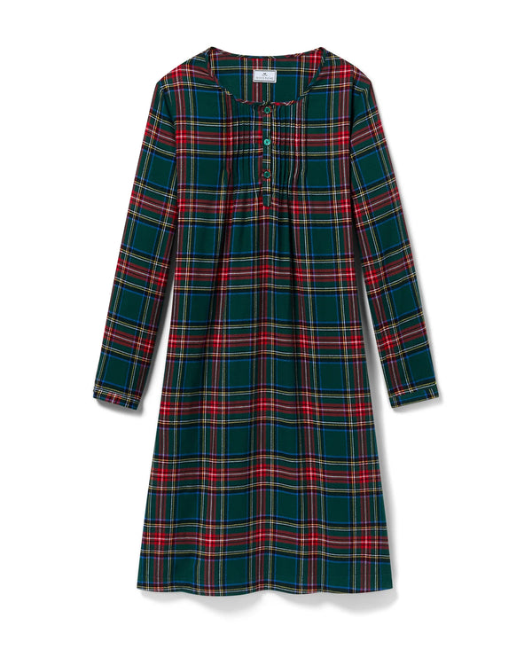 Women's Brushed Twill Beatrice Nightgown | Kensington Tartan