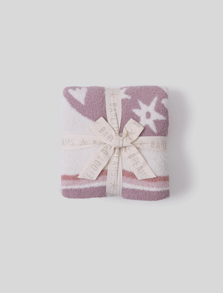 Desert Bird Receiving Blanket | Teaberry