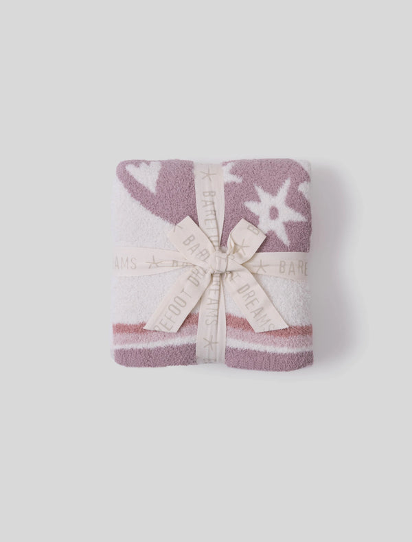 Desert Bird Receiving Blanket | Teaberry