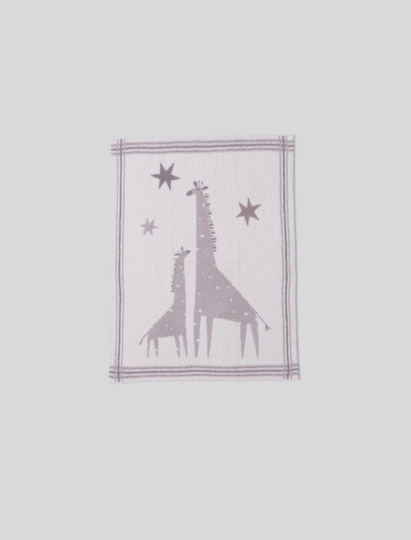 Giraffe Stroller Blanket | Sandstone Multi