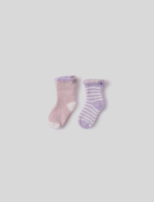 CozyChic Cosmo Sock Set | Dusty Rose Multi