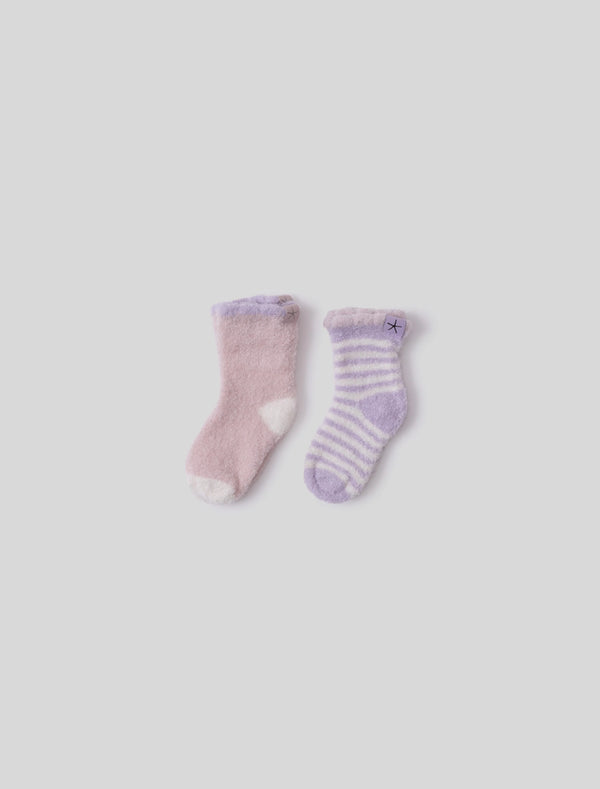 CozyChic Cosmo Sock Set | Dusty Rose Multi