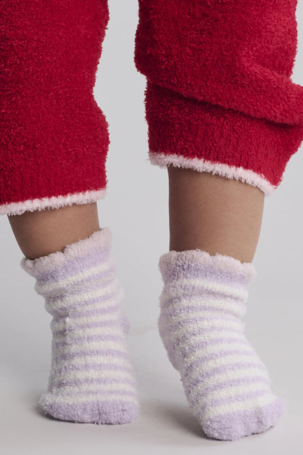 CozyChic Cosmo Sock Set | Dusty Rose Multi