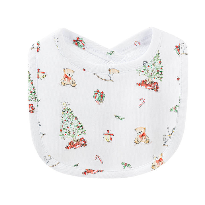 Christmas Tree Printed Bib