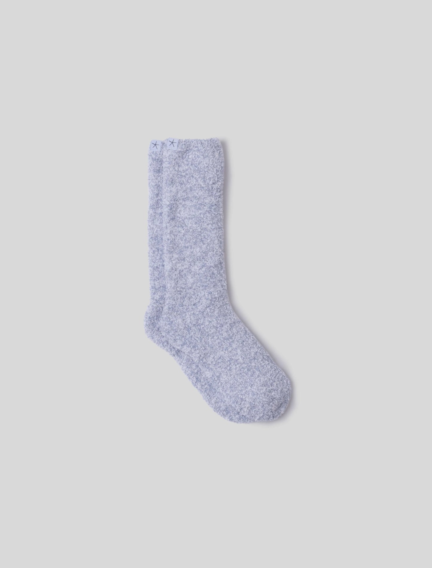 CozyChic Heathered Socks | Snow Drop