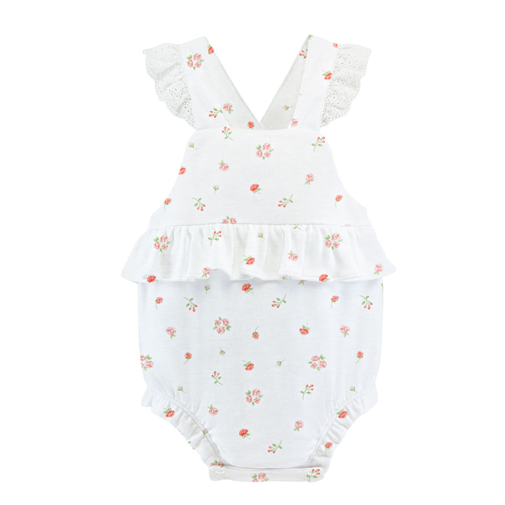 Lace Flutter Printed Bubble | Rosebuds