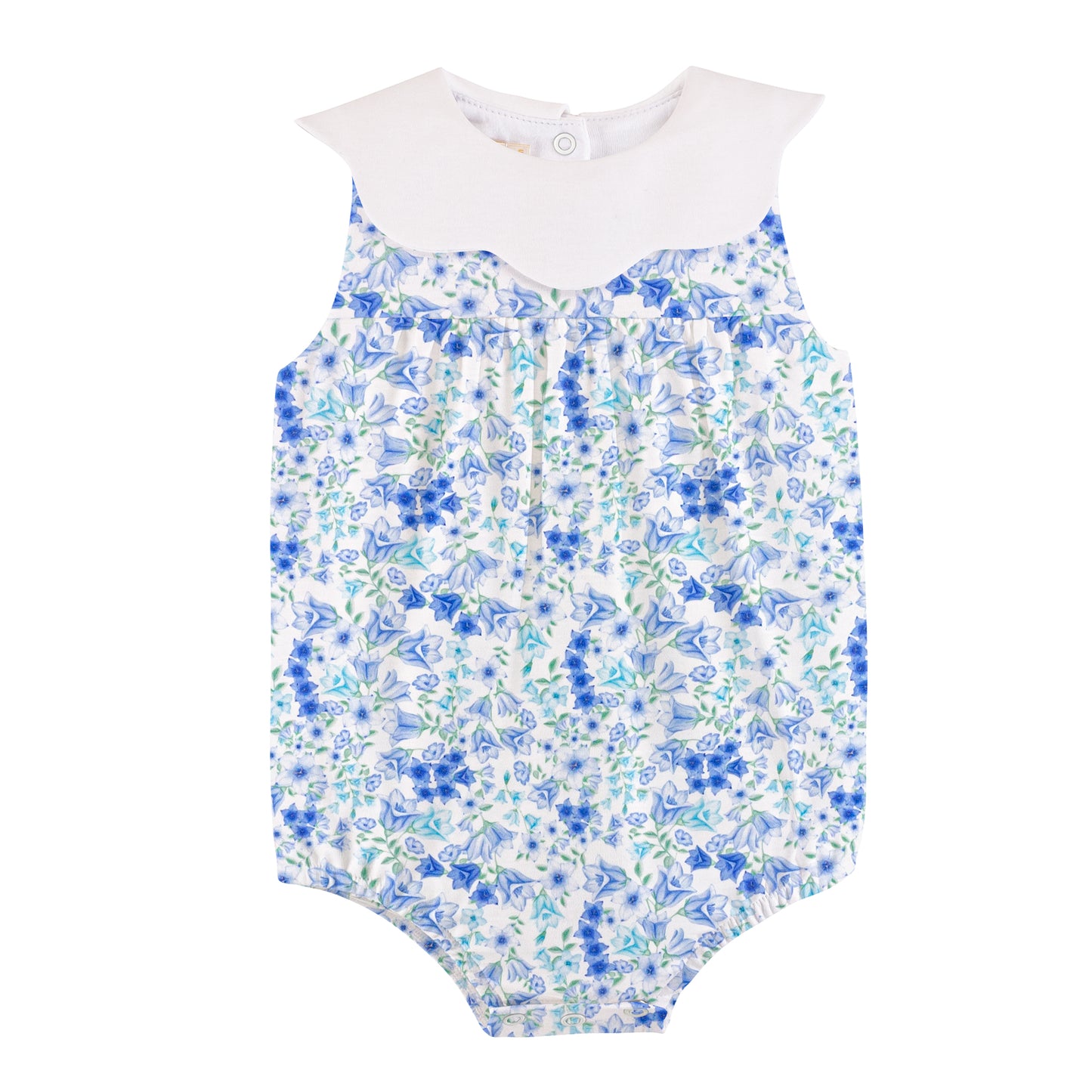 Scallop Collar Bubble | Blue Bell Flowers
