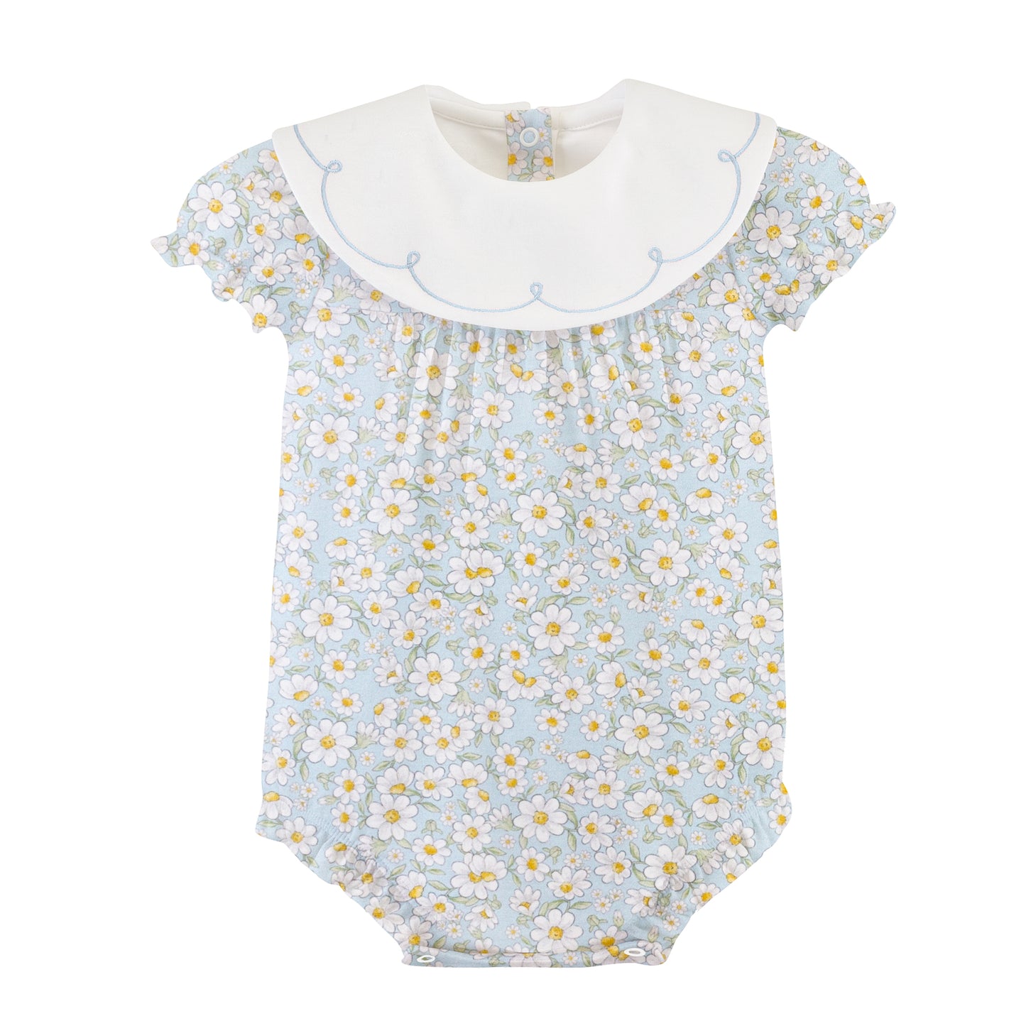 daisy dreams bubble, embroidered collar