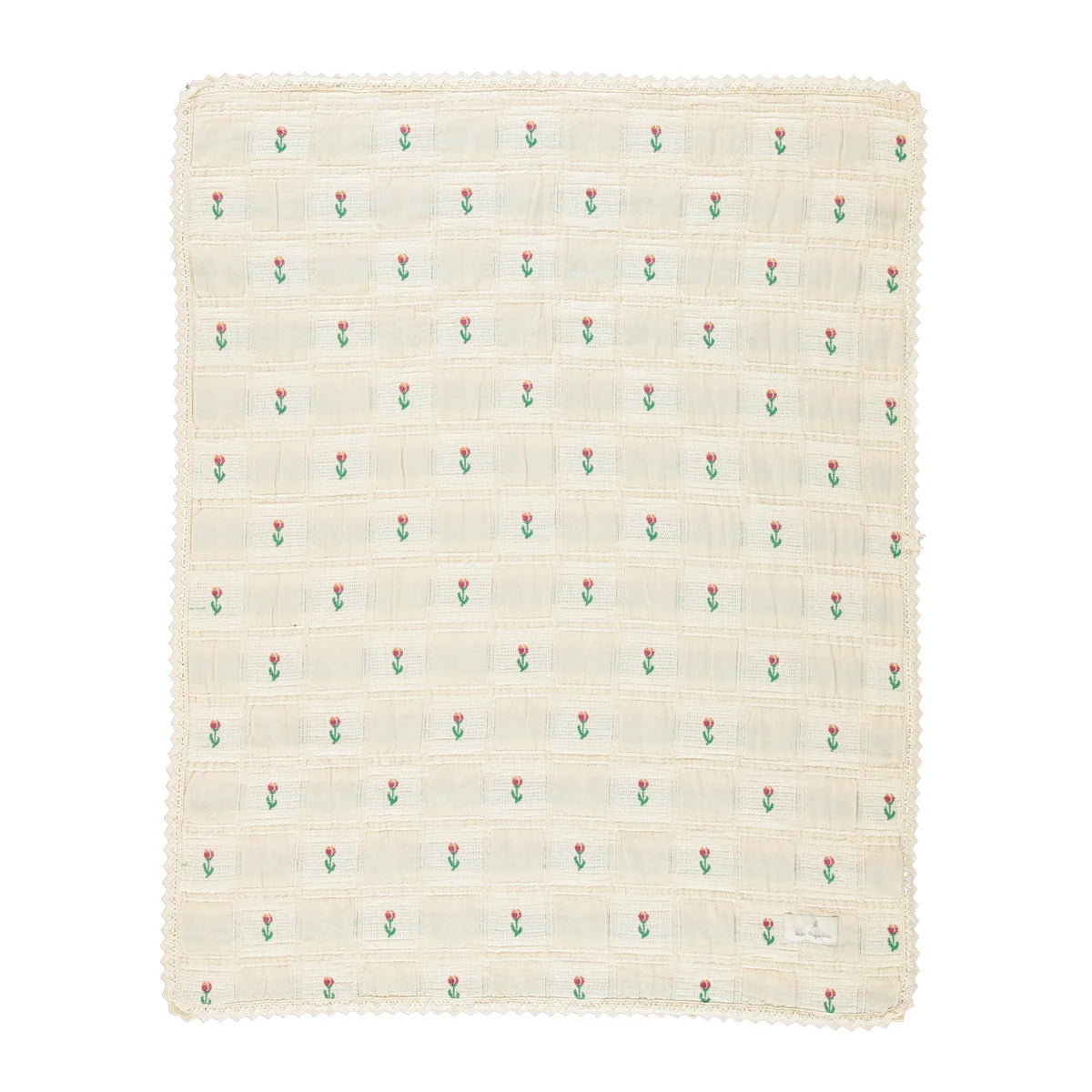 Bella Blanket | Mauve Tulip Patchwork