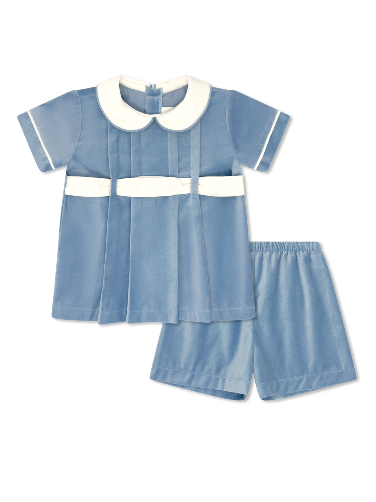 Benton Bloomer & Short Set | Beaufort Blue Velvet