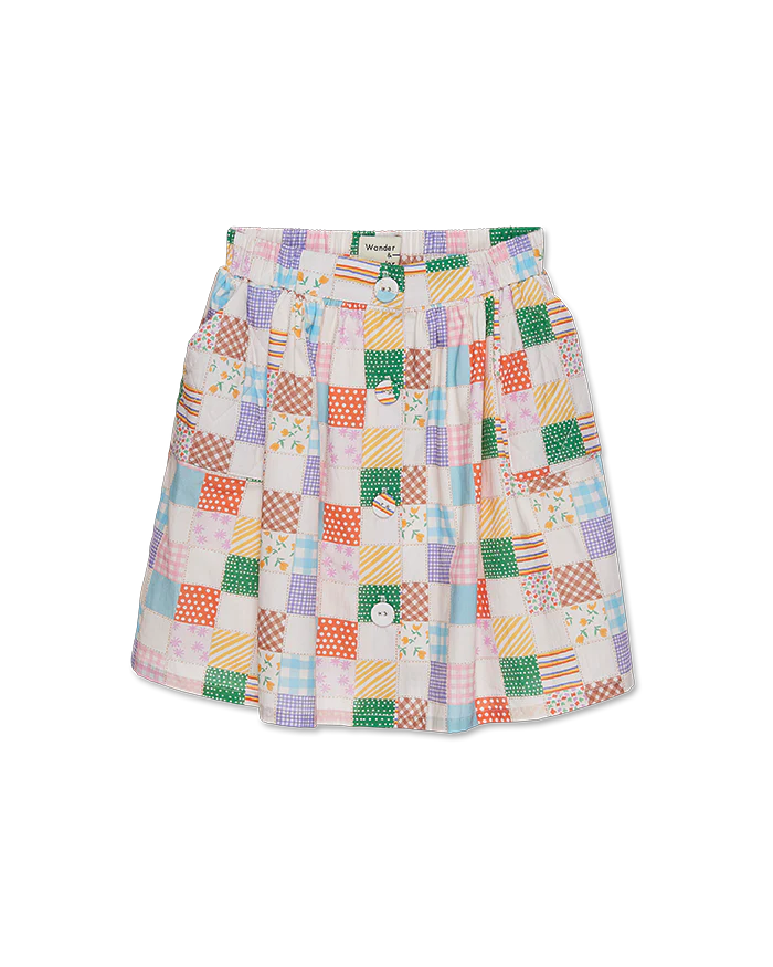 Quilted Skirt | Multi Quilt