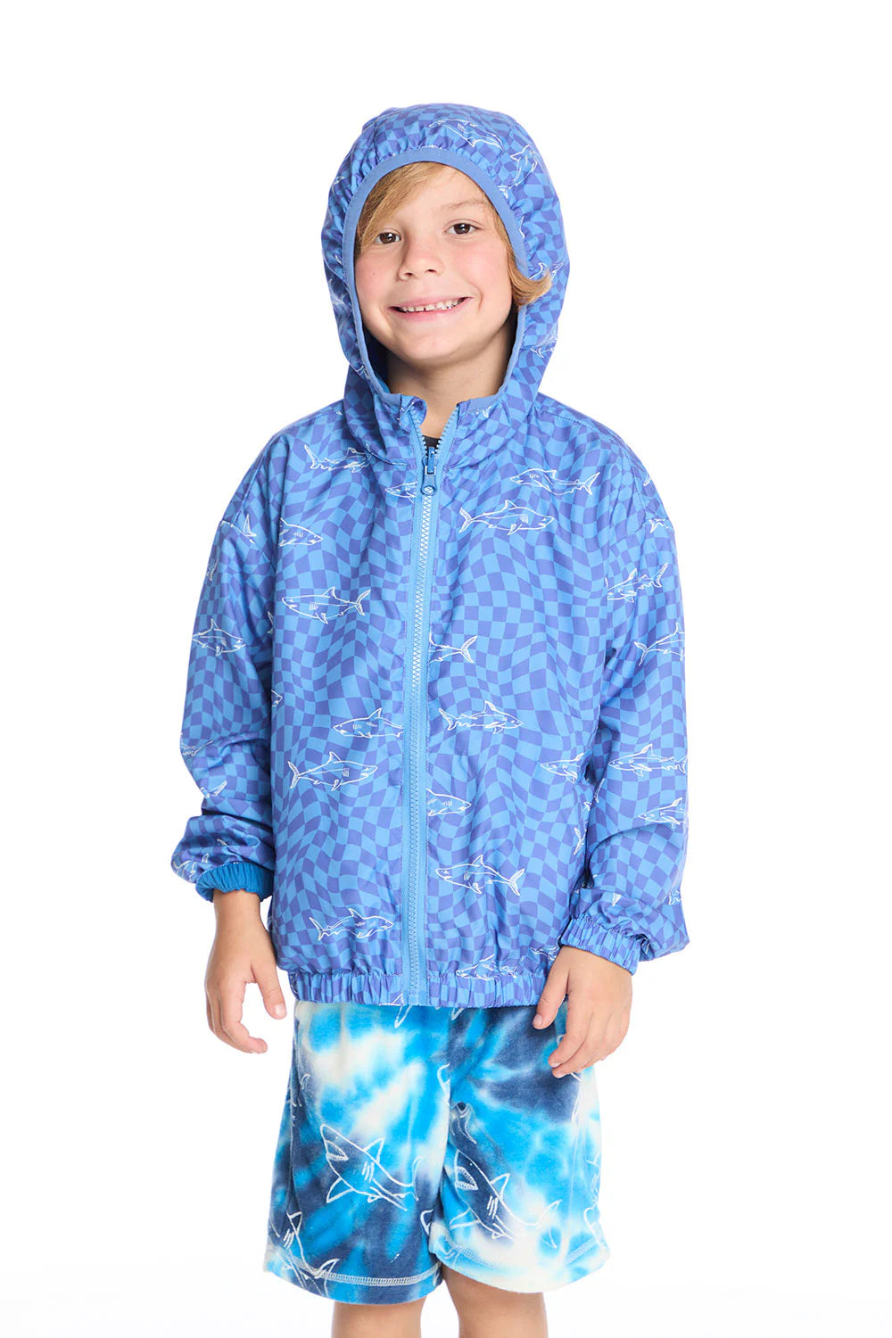 Shark Check Rain Jacket