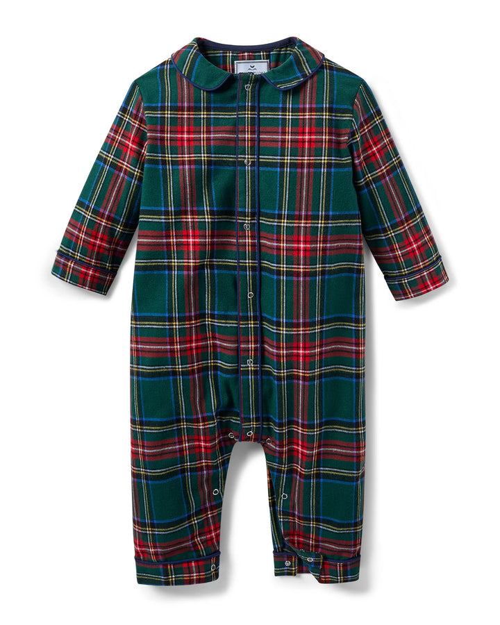 Baby's Brushed Twill Cambridge Romper | Kensington Tartan
