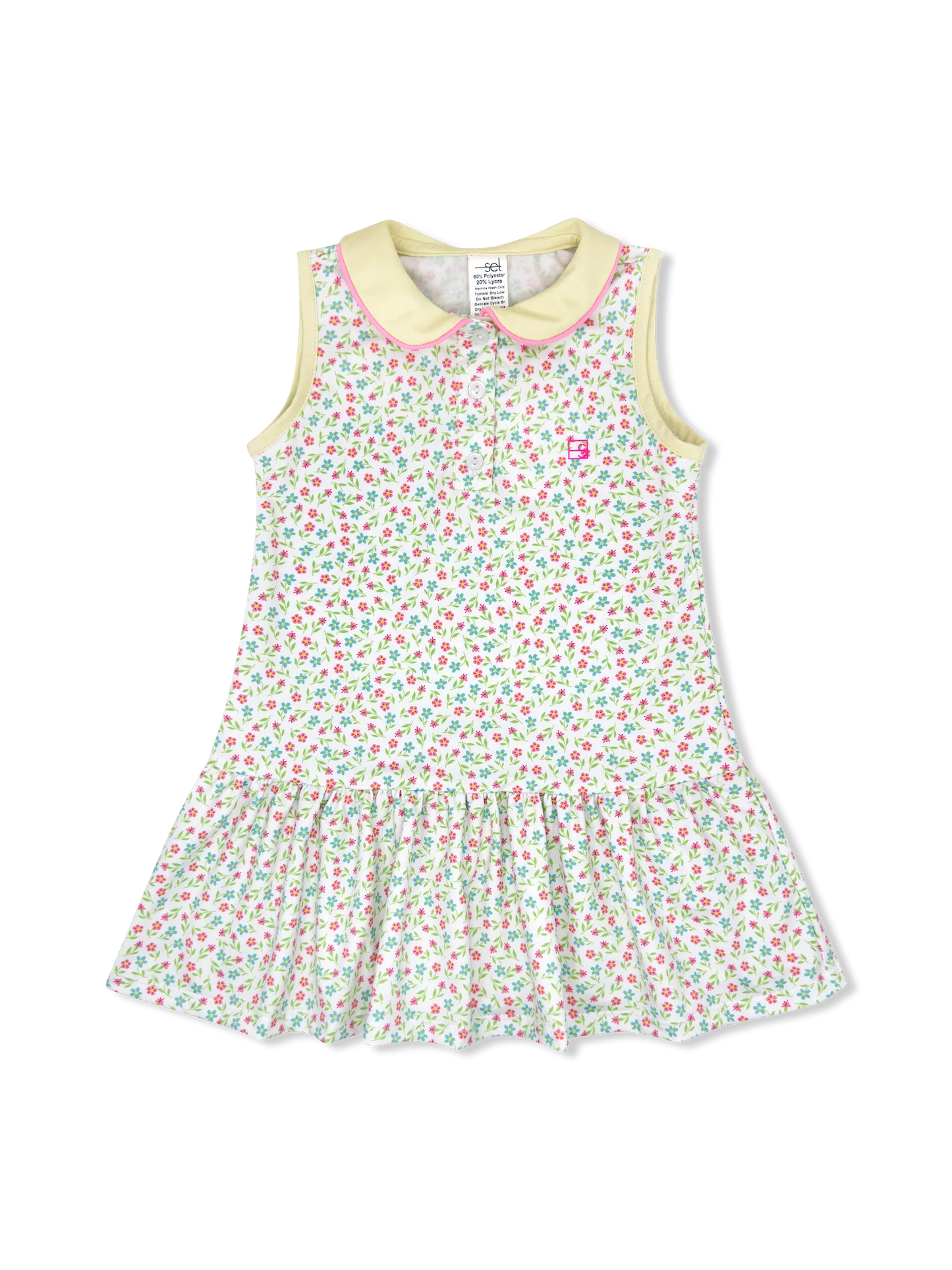 Darla Dress | Petal Pop Floral, Yellow, Pink