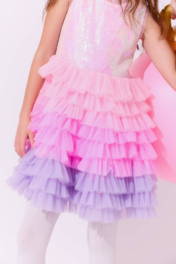 Dreamy Ombre Tulle Dress